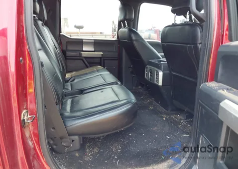 2015 Ford F-150 Lariat из США, поврежденный, VIN 1FTFW1EF2FFA81617